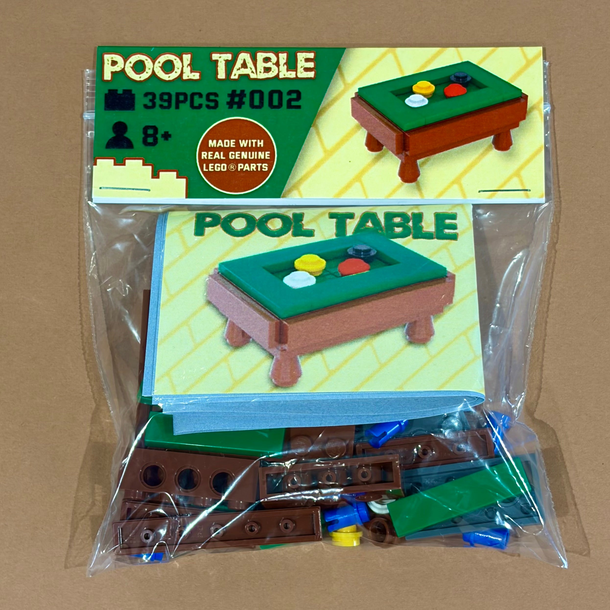 Pool Table Custom Set!