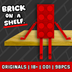 Brick On A Shelf Custom Set!
